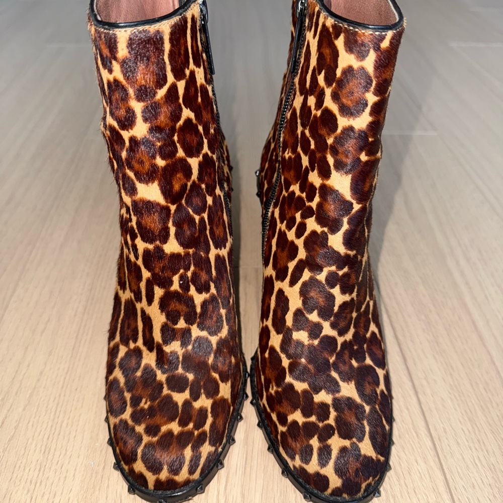 Leopard (Cheetah) Ankle Booties / Booties